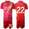 Arsenal David Raya #22 Torwart Auswärtstrikot 2024-25 Kurzarm (+ kurze hosen)